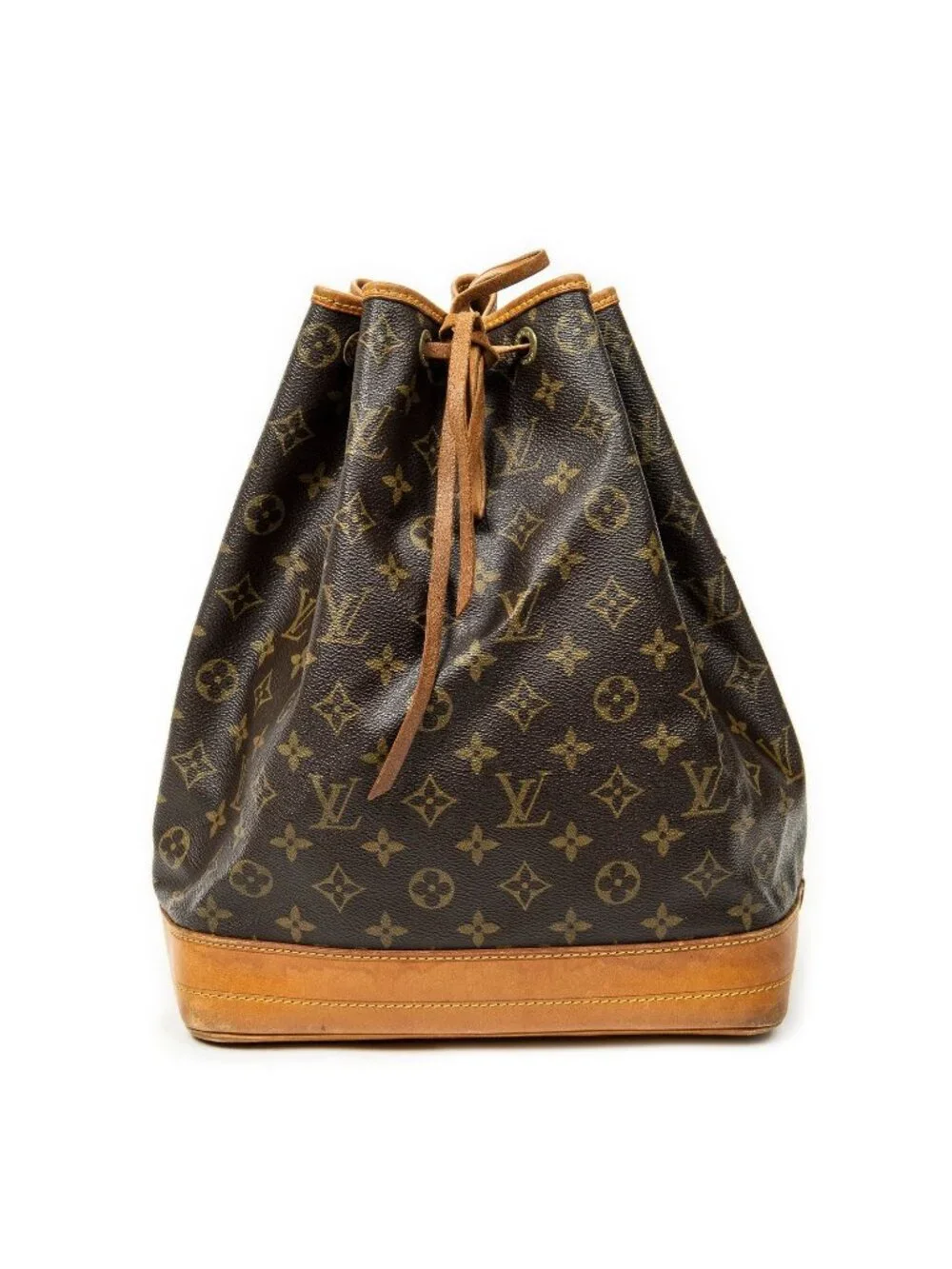 Louis Vuitton Noe Brown Monogram Canvas Bucket Bag